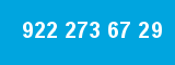 922 273 67 29